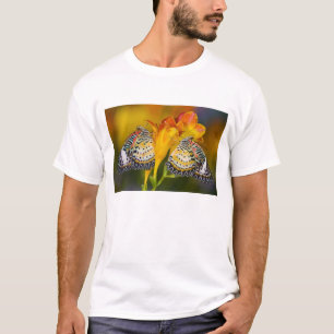 Camiseta Gêmeas Borboleta Tropicais