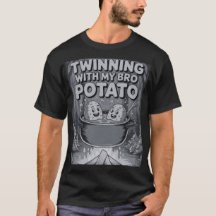 Camiseta Gêmeos com Meu Irmão Batata