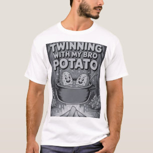 Camiseta Gêmeos com Meu Irmão Batata