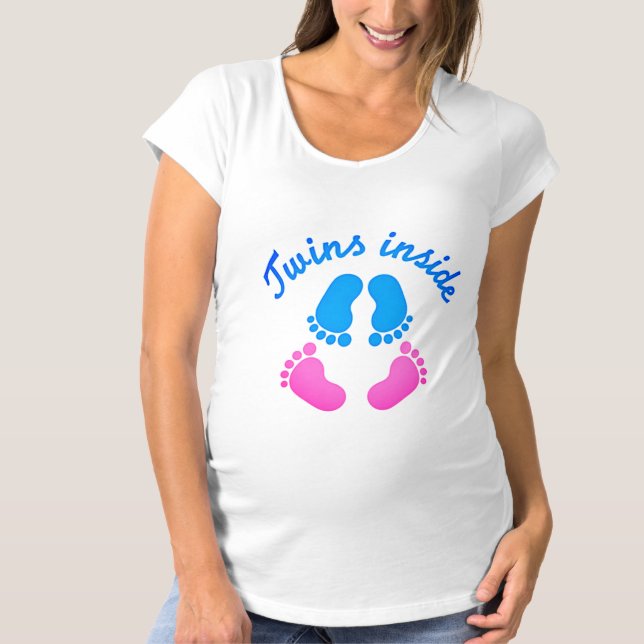 Camiseta Gêmeos Dentro e Garota (Frente)