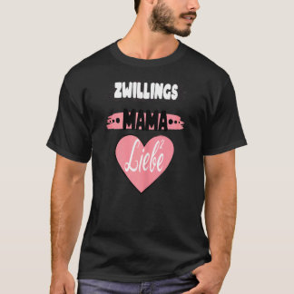 Camiseta Gêmeos gêmeos Mães Gêmeos Mães Grávidas Adormecida