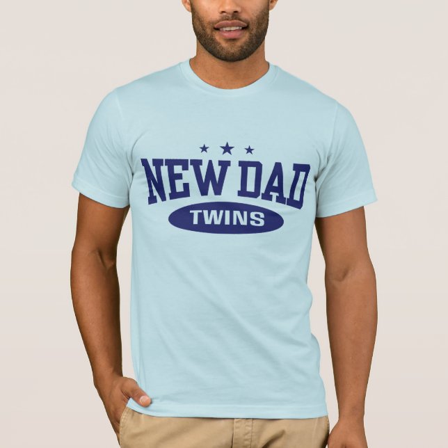 Camiseta Gêmeos novos papais (Frente)