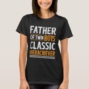 Camiseta gêmeos Pai Novelty Pai Engraçado Humor do Pai