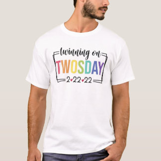 Camiseta Geminação 22 Terça-Feira 22 De Fevereiro De 2022 E