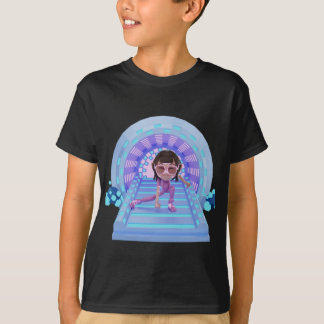 Camiseta "Geming T-Shirt: Estilo de Espumação para Crianças