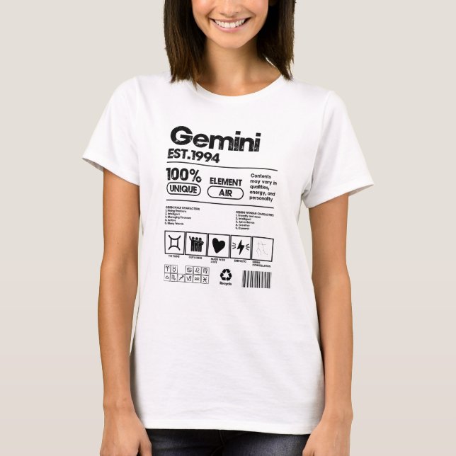 Camiseta Gemini 1994 (Frente)