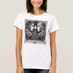 Camiseta Gemini "Nunca Só Uma Coisa" T-Shirt