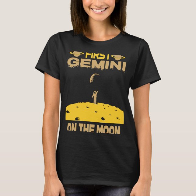 Camiseta Gemini On The Moon (Frente)