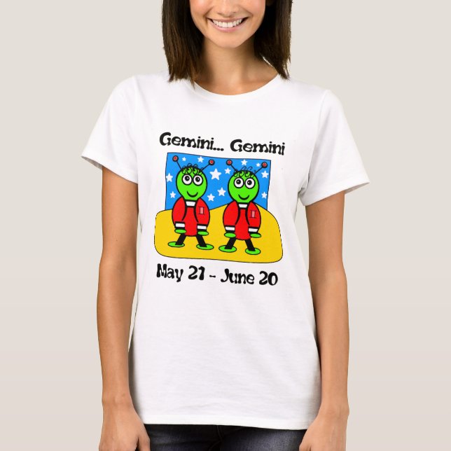 Camiseta Gemini Twin Cuties (Frente)