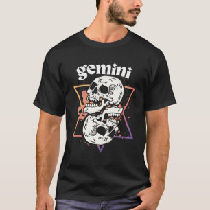 Camiseta Gemini Witchcraft Zodiac Sinaliza Constelação de C