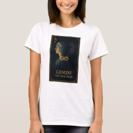 Camiseta Gemini Zodiac Art – Celestial Twins and Duality