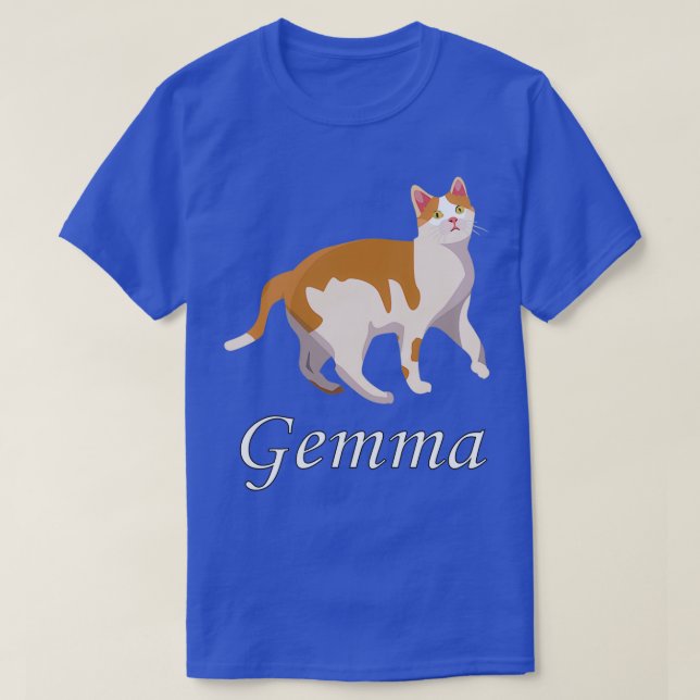 Camiseta Gemma O Gato Giro (Frente do Design)