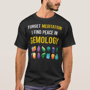 Camiseta Gemologista de Meditação