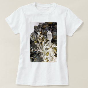 Camiseta Gemology de cristal espiritual da rocha da idade
