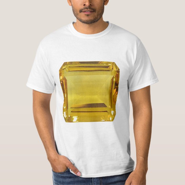 Camiseta Gemstone Amarelo (Frente)