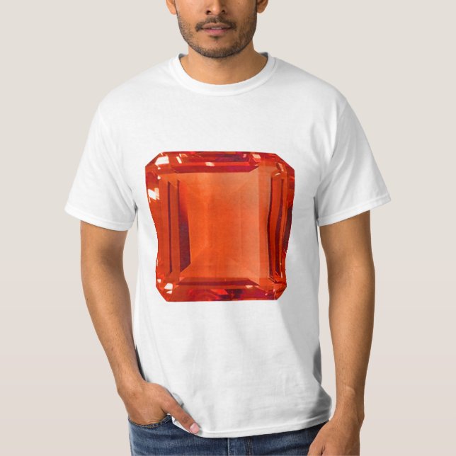 Camiseta Gemstone Laranja (Frente)