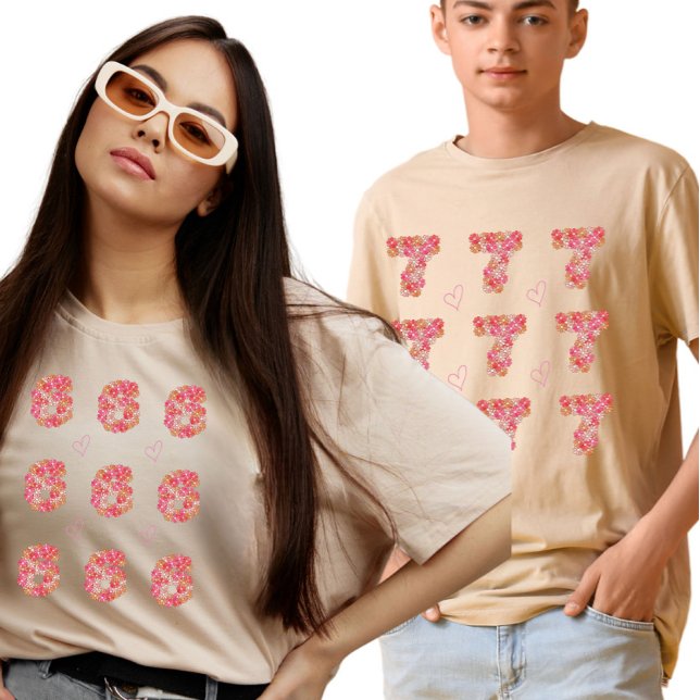 Camiseta Gen Alpha Meme 6 7 Matching  (Criador carregado)