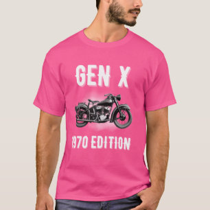 Camiseta Gen X 1970 Edition Generation X Motorcycle Biker C