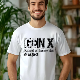 Camiseta GEN-X Criado Com Água de Mangueira & Negl