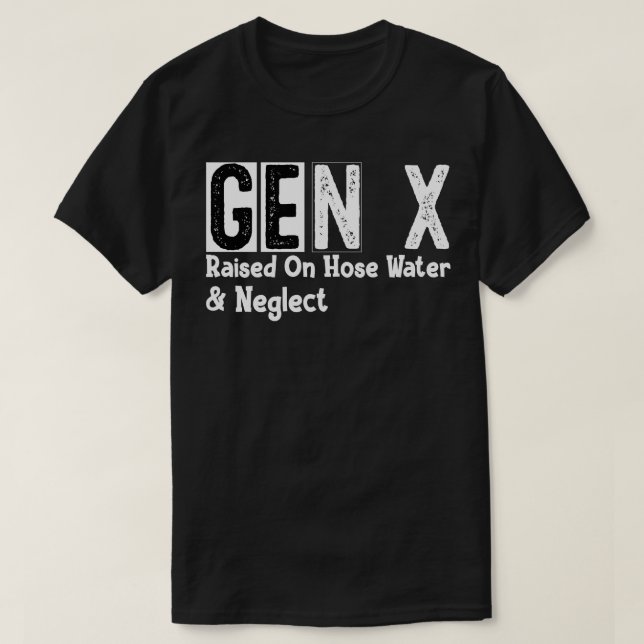 Camiseta Gen X erguido na mangueira (Frente do Design)
