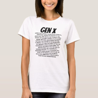 Camiseta Gen X Esqueceu a tendência da geração