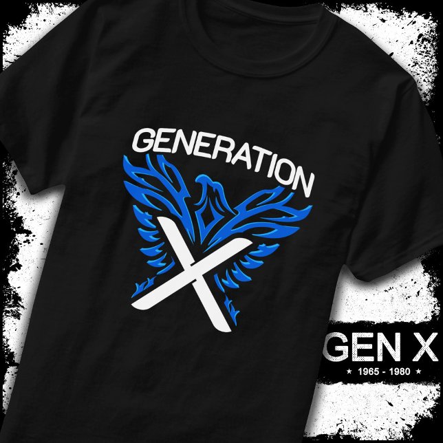 Camiseta Gen X Gen Xer Phoenix Bird Generation X (Criador carregado)