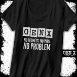 Camiseta Gen X Generation X No Problema Gen Xer Funny Gen X<br><div class="desc">Este design de estilo de colheita Gen X é perfeito para o Gen Xer que se orgulha de fazer parte da melhor geração de sempre... Geração X! Perfeito para o nascer Gen X de mulheres e homens entre 1965 e 1980 para mostrar seu orgulho Gen X! Apresenta 'Gen X No...</div>