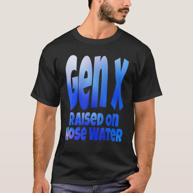 Camiseta Gen X Levantado Em Dose Humor Geração X (Frente)