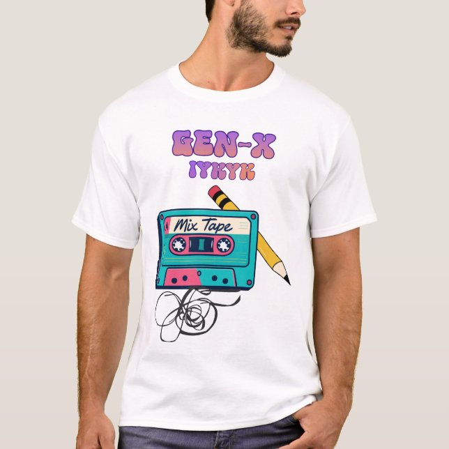 Camiseta GEN-X Mix tape dliemma  (Frente)