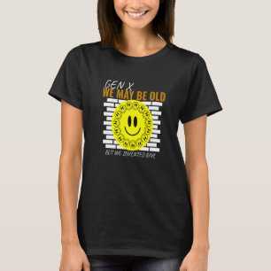 Camiseta Gen X Podemos Ser Velhos, Mas Inventamos O Rave Mu
