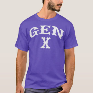 Camiseta Gen X Vintage geração 60s 70s 80s