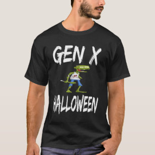 Camiseta Gen X Zombie Halloween Geração X
