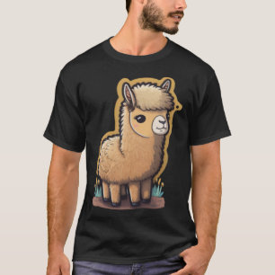Camiseta Gen Z Llama, uma Trendência de Beleza Andina Bonit