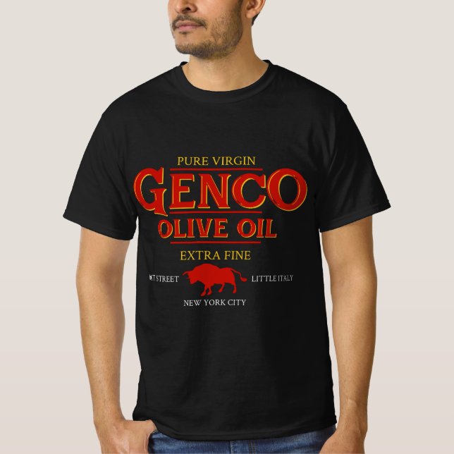 Camiseta Genco Olive Oil Little Italy Nova Iorque (Frente)