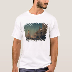 Camiseta Gendarmenmarkt no inverno, 1857