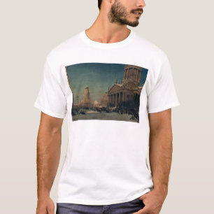Camiseta Gendarmenmarkt no inverno, 1857