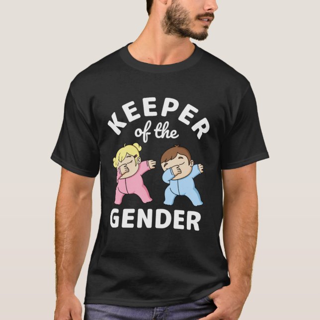 Camiseta Gender Keeper Gender Reveal Keeper of the Gender A (Frente)