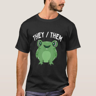 Camiseta Gender Queer They Them Pronouns LGBTQ Pride Month 