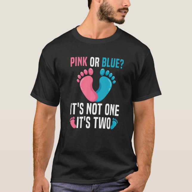 Camiseta Gender Reveal for Gender Reveal Twin Parents to be (Frente)