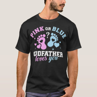 Camiseta Gender reveal godfather Premium