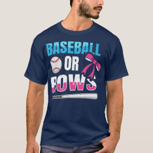 Camiseta Gender Reveal Party Design for a Baseball Player