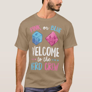 Camiseta Gender Reveal RPG Role Play Design for a Board gam