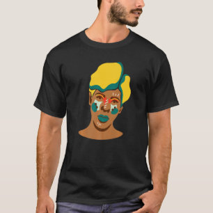 Camiseta Genderqueer Não Binário Colorido Lgbtq+