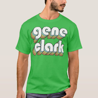 Camiseta Gene Retro Arco Tipografia Estilo Desvanecido