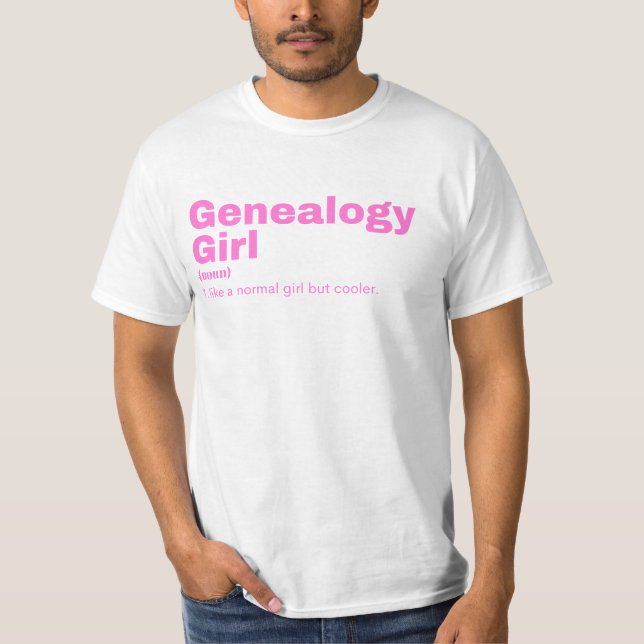Camiseta Genealogia - Genealogia (Frente)