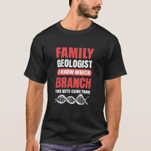 Camiseta Genealogista Familiar Eu Sei Qual Ramificação Os L