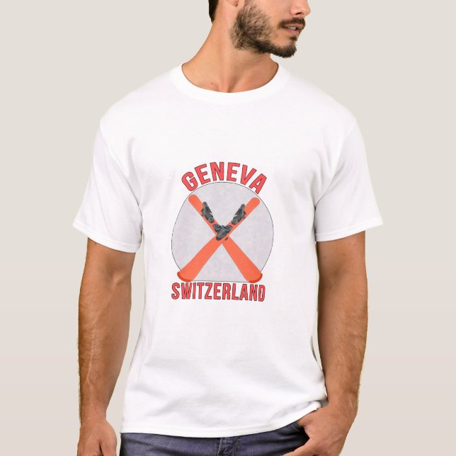 Camiseta Genebra, Suiça (Frente)