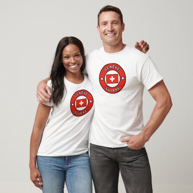 Camiseta Genebra Suíça (Unissex)