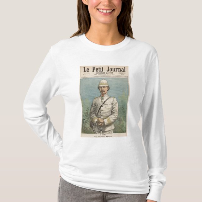 Camiseta General Alfred Amedee Dodds em Dahomey (Frente)