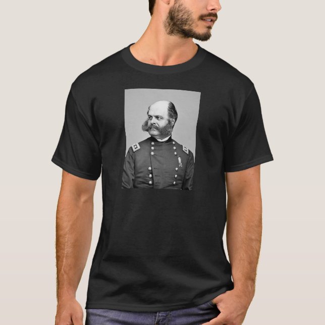 Camiseta General Ambrose E. Burnside da guerra civil do (Frente)